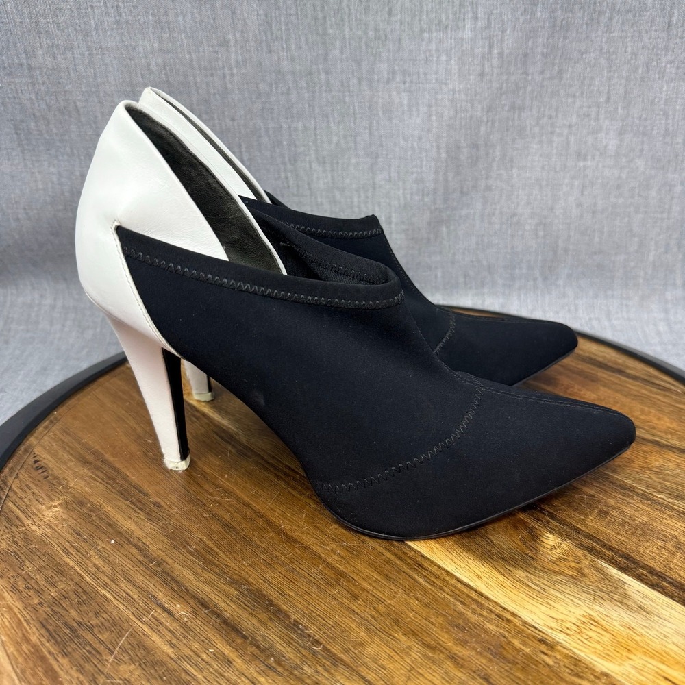Alexander Wang Heels Women's 8 (39.5) Black White Mesh Stretch